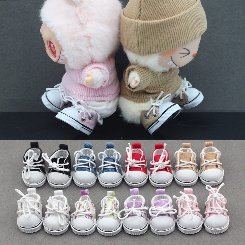 Sneaker Care Accessories - Doll Canvas Sneakers 38Mm Lace Up