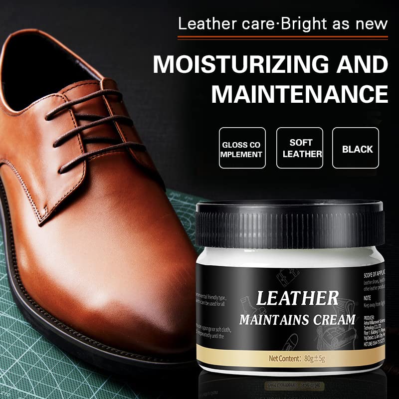 Shoe Polish Cream - 100ml Leather Care Agent for Leather