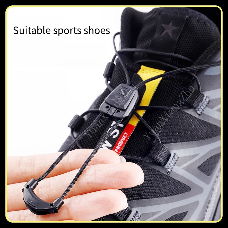 No-Tie round Tennis Shoelaces  - Sneaker Care Accessories 评论和价格