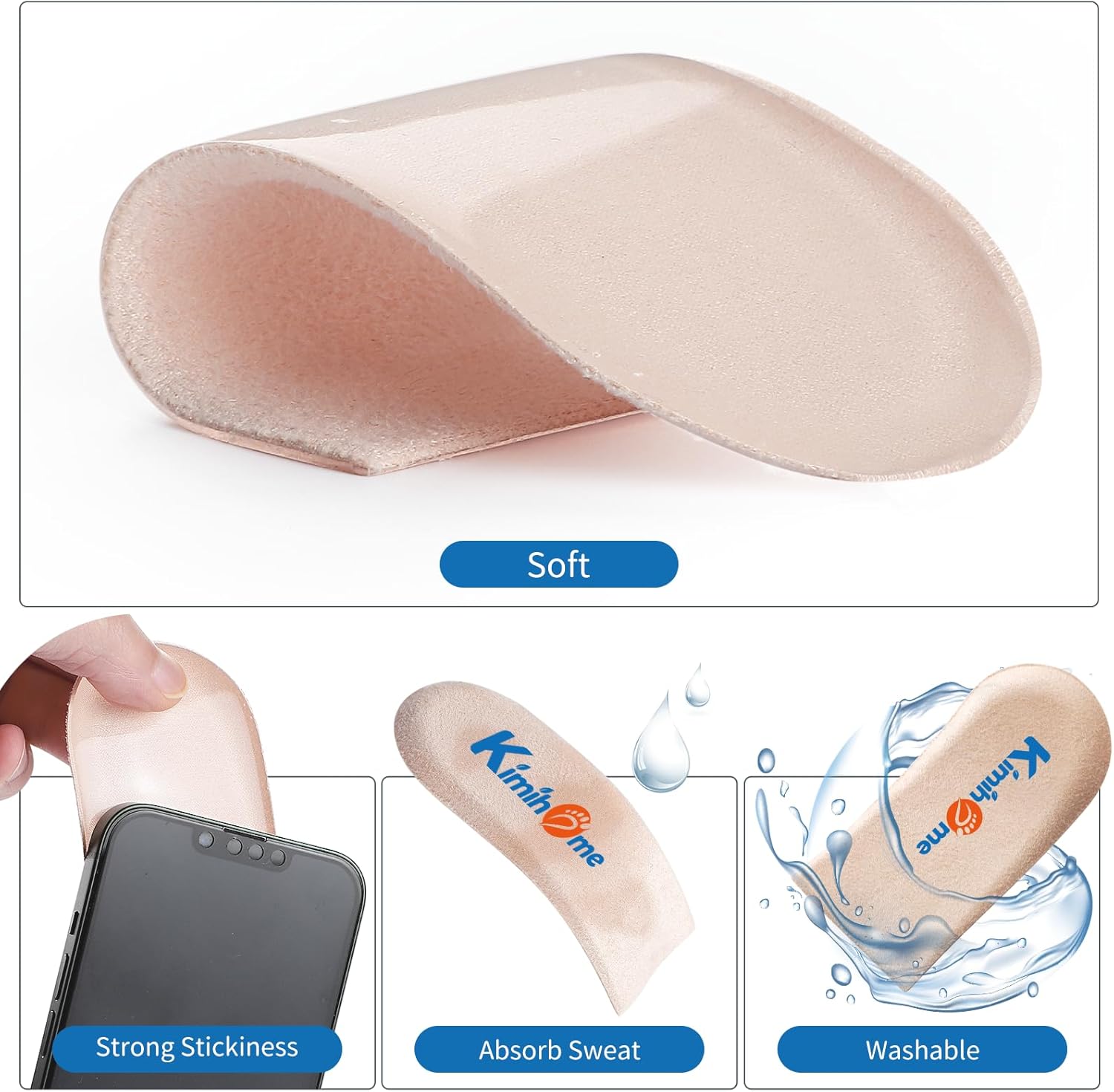 Sumifun 1Pair Gel Insole Silic - Shoe Polish Cream 评论和价格