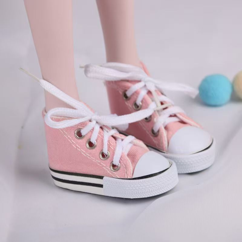 1 Pair 7.5cm Canvas Shoes for  - Sneaker Care Accessories 评论和价格
