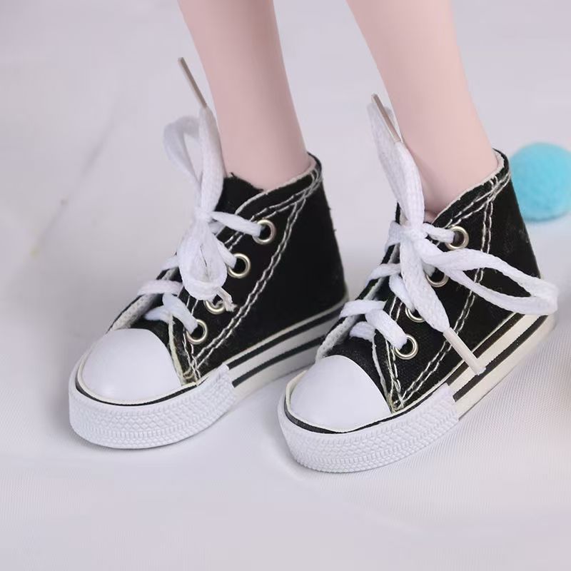 1 Pair 7.5cm Canvas Shoes for  - Sneaker Care Accessories 评论和价格