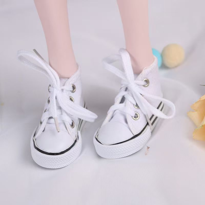 1 Pair 7.5cm Canvas Shoes for  - Sneaker Care Accessories 评论和价格