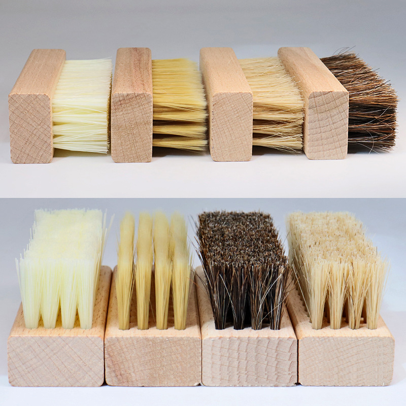 1PC Pig Bristles Shoe Brush Fo - Sneaker Care Kit 评论和价格
