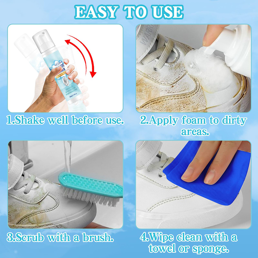 Shoe Cleaning Kit,Sneaker clea - Sneaker Care Accessories 评论和价格